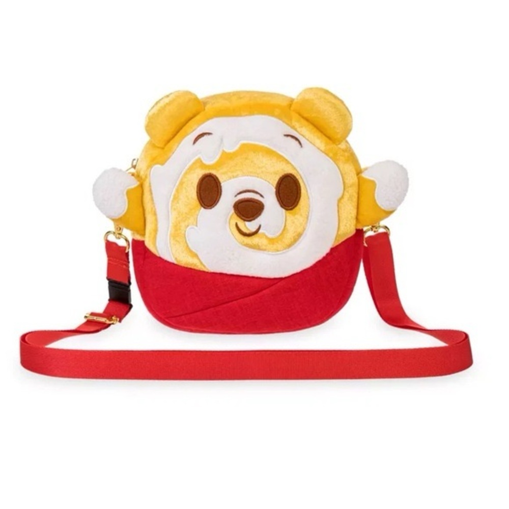 Winnie The Pooh Munchies Cinnamon Roll Crossbody Bag NEW NWT